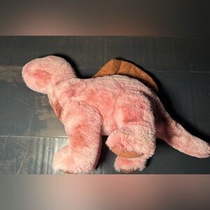 FAO Schwarz 12 inch Glow Brights LED with sound Spinosaurus Dinosaur Plush